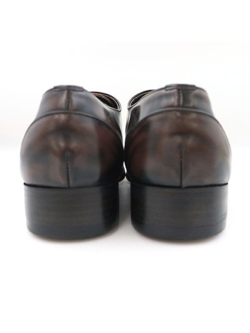 Louis Vuitton Double Monk Strap Shoes Business Size 8 Leather - Picture 4 of 11